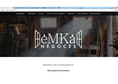 Strona www Emka Negoces