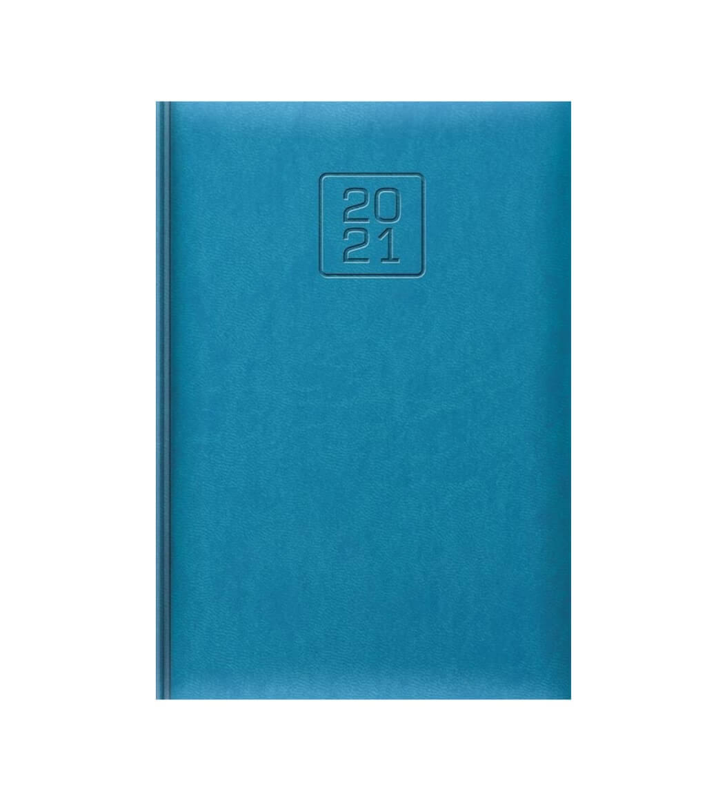 kalendarz książkowy z logo vivella niebieski