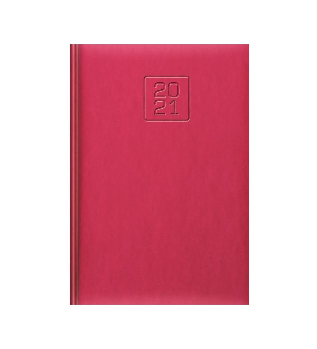 kalendarz książkowy z logo vivella różowy