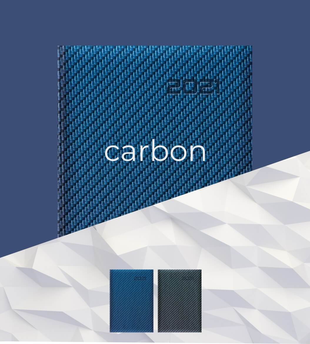 kalendarze firmowe z logo carbon
